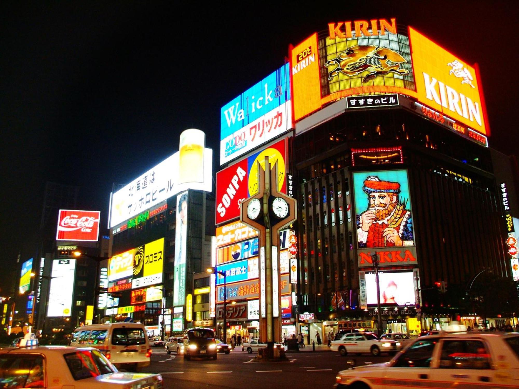 Apa Hotel Sapporo Susukino Ekimae Exterior foto